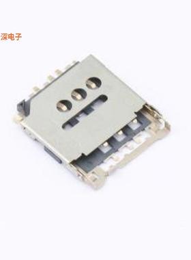 SMC-221-CRDP6 |翻盖式 Micro 卡座SMD