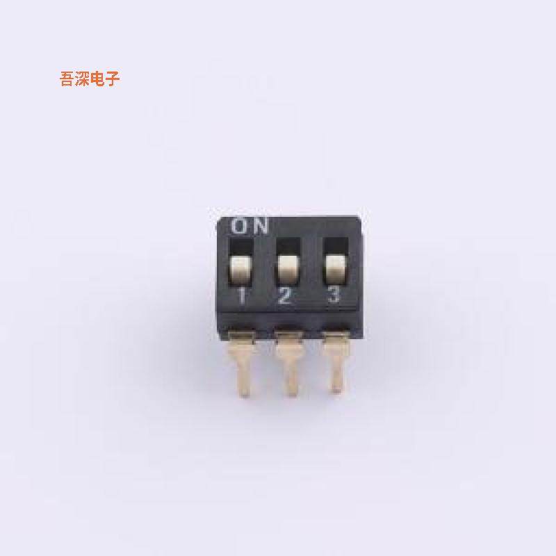 DSIC-03-LD-GET |IC双列插件型高柄拨码插件,P=2.54mm