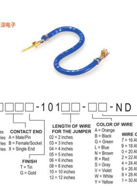 H2ABG-10104-L4 |接触端JUMPER-H1503TR/A2015L/H1501TR 4
