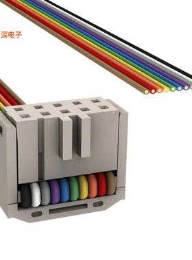 M1DXA-1036R |插口至线缆IDC CABLE - MKR10A/MC10M/X
