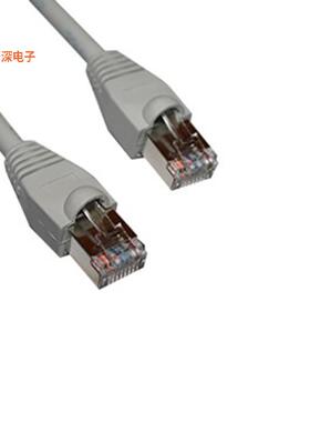 BC-5SG010M|圆形线缆CABLE MOD 8P8C PLUG-PLUG 3.28