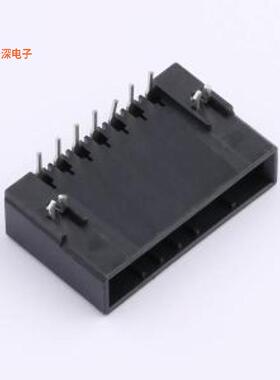 HC-3810-7AW-05|公母：公型插针线对板针座弯插,P=3.81m