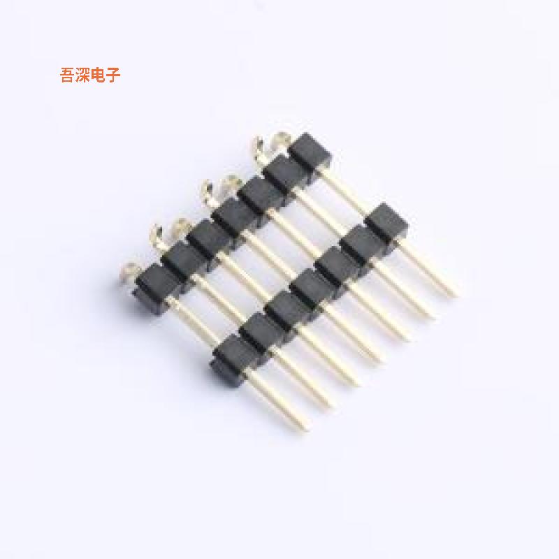 X6512WVS-07H-C60D48-E100R2 |排针(X6512)2.54单排双塑