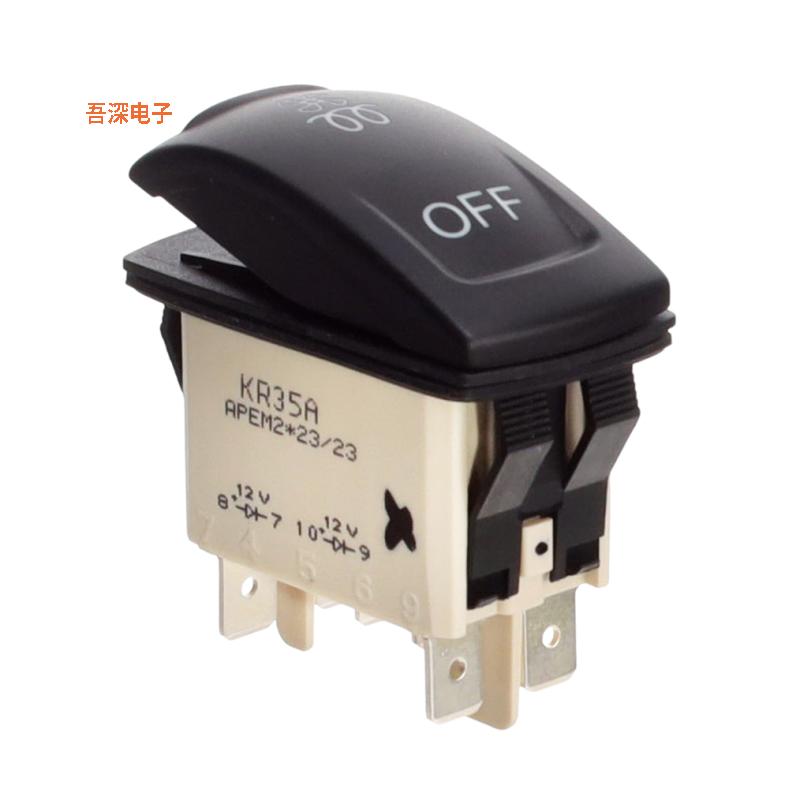 KR35FAKDDG22N82XX02 |原装全新SWITCH ROCKER SPDT 10A 24V