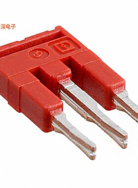3213027 |原装全新JUMPER TERM BLK 3POS FLAT PIN