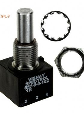 657BR0102 |1kPOT 1K OHM 1W PLASTIC LINEAR