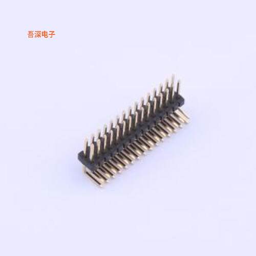 X1321WR-2x15J-C40D18 |原装弯插,P=1.27mm排针