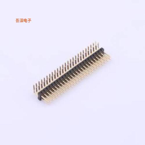 X1321WR-2x25J-C40D18 |原装弯插,P=1.27mm排针