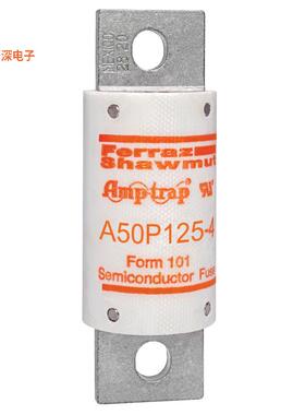 A50P125-4 |螺栓安装FUSE,FAST ACTING,NO BLOWN INDICA