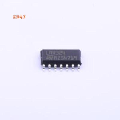 LMV324IDT |原装SOIC-14IC OPAMP GP 4 CIRCUIT 14S