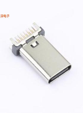 HX-TYPE-C 16P 180 LC-B H15.0 |原装插件USB