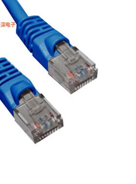 BC-5UE010F|圆形线缆CABLE MOD 8P8C PLUG TO PLUG 10