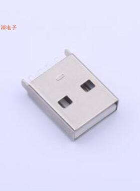 917-511A1015B20200 |白胶1U两脚焊接式USB插件