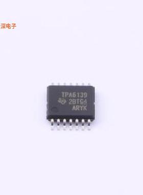 TPA6139A2PWR |原装TSSOP-14IC AMP CLSS AB STER 25MW 14TSSOP