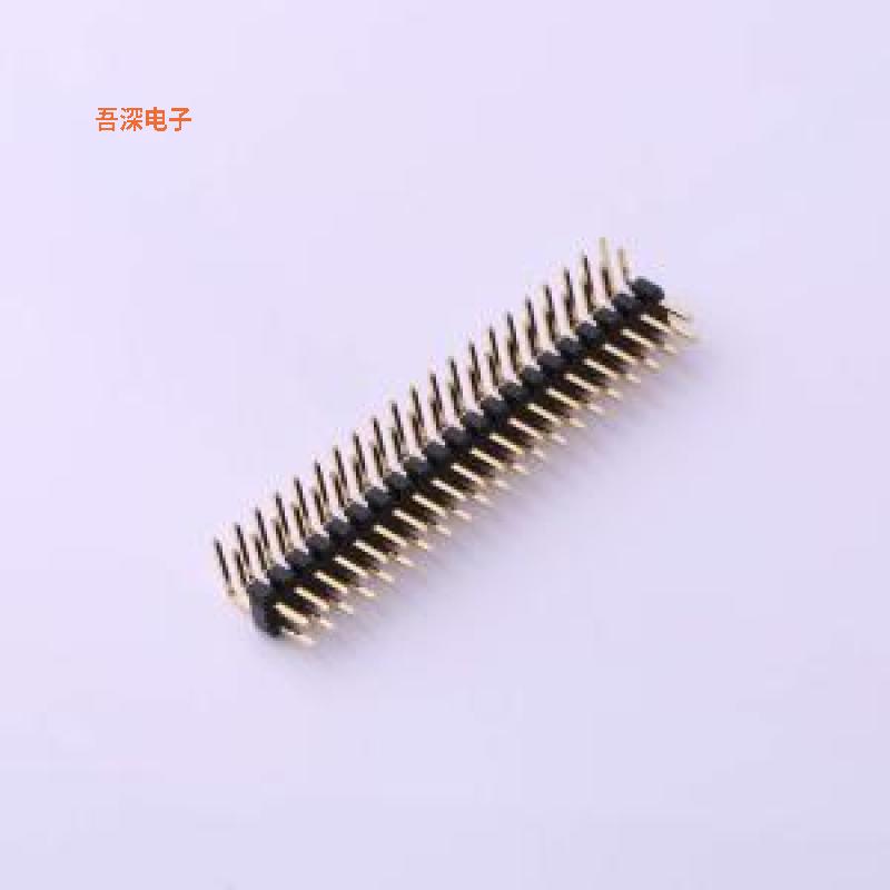 X4621WR-2x21I-C40D28 |原装弯插,P=2mm排针