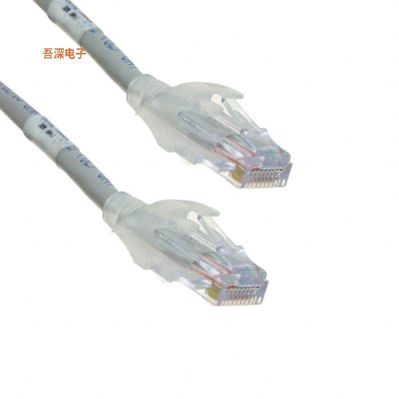 C601108020 |圆形线缆PATCHCORD BCAT6+ CMR GRY 20FT