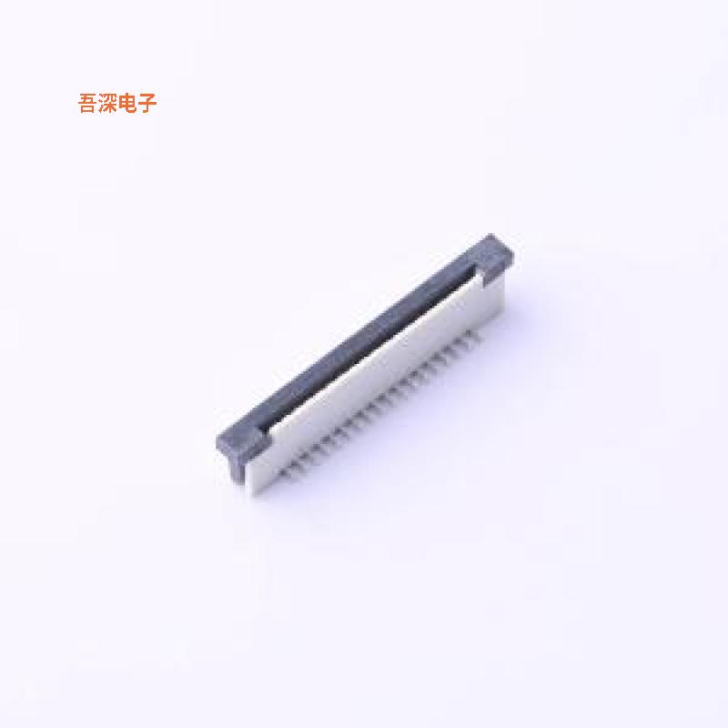 1.0K-GT-18PB |G型无焊片 带锁一字型FFC/FPCSMD,P=1mm