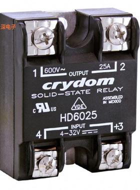 HD60125-10 |底座安装SSR RELAY SPST-NO 125A 48-660V