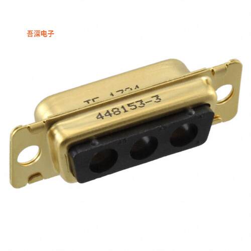 448153-3 |D-Sub，组合式CONN D-SUB HOUSING PLUG 3POS