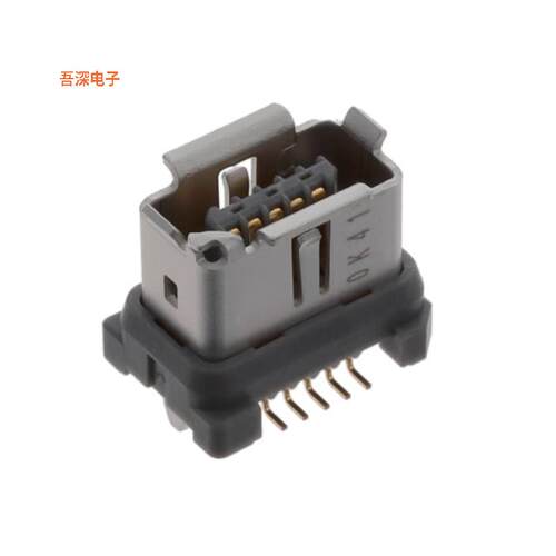 IX80G-B-10P(01)|插座RCPT VERT SMD B KEY 10PO
