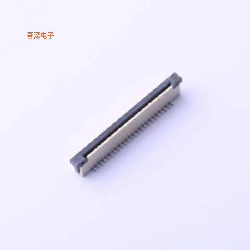 1.0K-GT-24PB |G型无焊片 带锁一字型FFC/FPCSMD,P=1mm