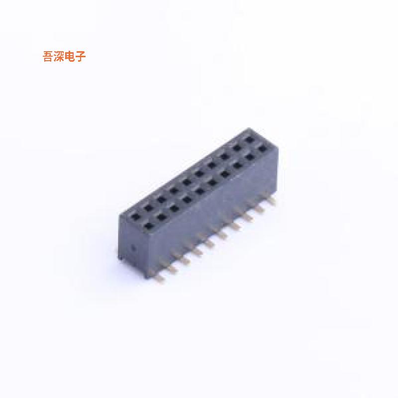 X1321FVS-2x10-C43D48 |排母SMT,D4.8mm,U型,6T料,Au足1u