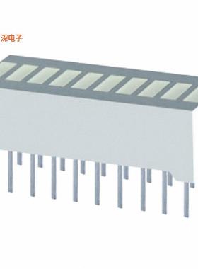 XGCBDX10D |蓝色（x 10） CBI 5.08X1.78MM 10SEG BLU TH