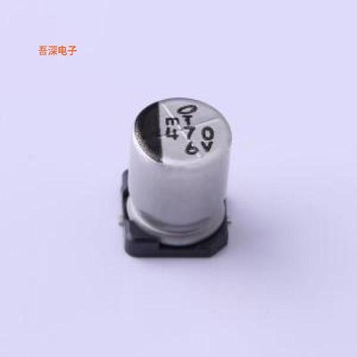 UUR0J471MNL1GS |原装SMD,D8xL10mmCAP ALUM 470UF 20% 6.3V SMD