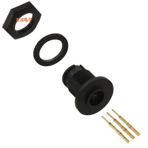 17280-3PG-300 |原装全新CONN RCPT MALE 3POS GOLD CRIMP