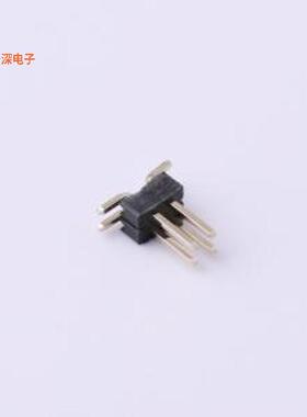 DZ127S-22-04-55 |排针排针1.27mm 2x2P 立贴 方针