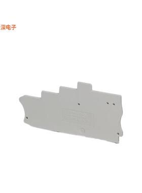 3012301|端板CONN TERM BLK END PLATE GRA