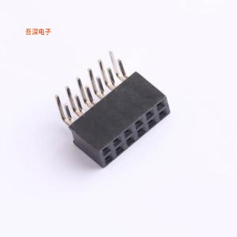 HX PM2.0-2x6P WC H6.35 |排母配套排针：HX PZ2.0-2x6P系列