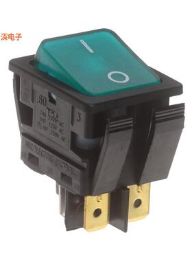 C6053ALBG21197W|原装全新SWITCH ROCKER DPST 20A 277