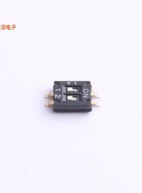 A6H-2101 |原装SMDSWITCH SLIDE DIP SPST 0.025A 24V