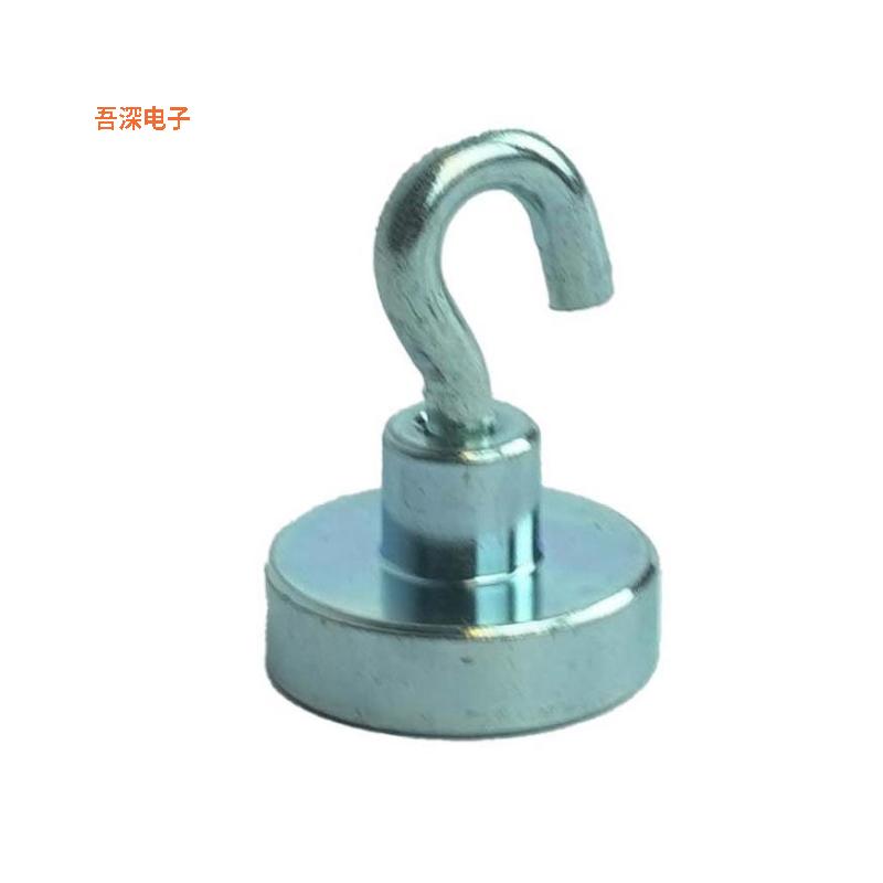 E1035/NEO |圆柱形NDFEB SHALLOW POT 32X7MM, HOOK