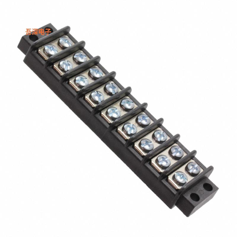 0387800109 |隔板接线座CONN BARRIER STRIP 9CIRC 0.438