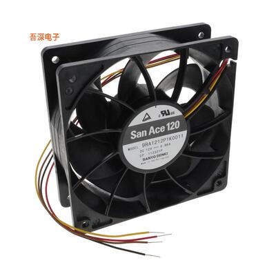 9RA1212P1K0011|12VDC120X38MM 12VDC RBLS TACH/PW