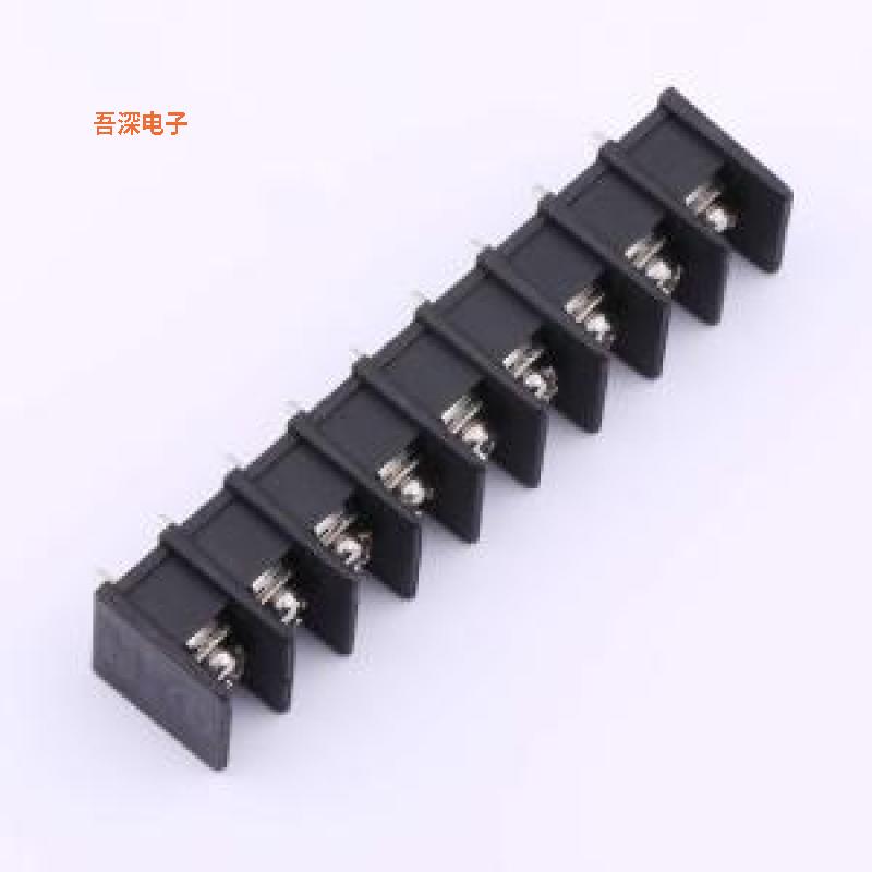 MX25C-7.62-09P-BK01-Cu-S-A |原装插件,P=7.62mm栅栏式接线