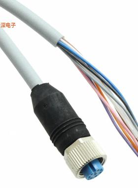 2273041-4 |插座CIRC CBL 8POS RCPT TO WIRE 32.8'