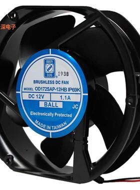 OD172SAP-12MBXCIP69K |原装全新FAN AXIAL 172X51.6MM 1