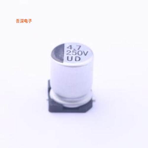 UD2E4R7M0810 |原装SMD,D8xL10.2mm型铝电解电容