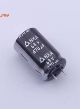 NXA63V470M12.5*20 3.5CC |原装插件,D12.5xL20mm直插铝电解