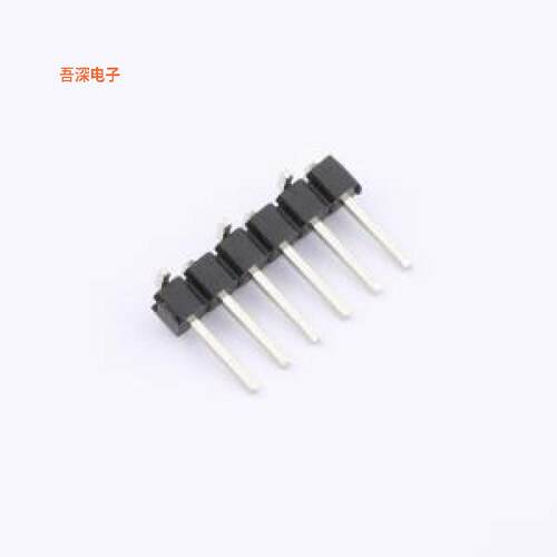 HX PZ2.54-1x6P TP-YQ |原装SMD,P=2.54mm(交错脚)排针