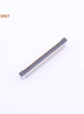 0.5K-A-45PB |立式SMT抽拉FFC/FPCSMD,P=0.5mm(交错脚)