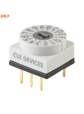 RDS1-16S-1065-D-67 |原装全新SWITCH ROTARY DIP HEX 0.15A 42V