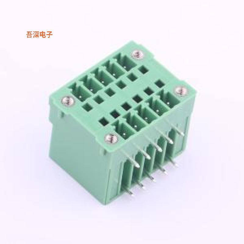 KF2EDGRHM-3.81-2*5P |原装弯插,P=3.81mm插拔式接线