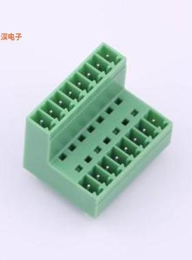 KF2EDGVT-3.5-2*8P |绿保插拔式接线插件,P=3.5mm