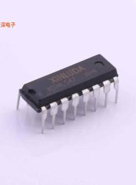 XD74LS47 |BCD 到 7 段解码器/驱动器数码管驱动DIP-16