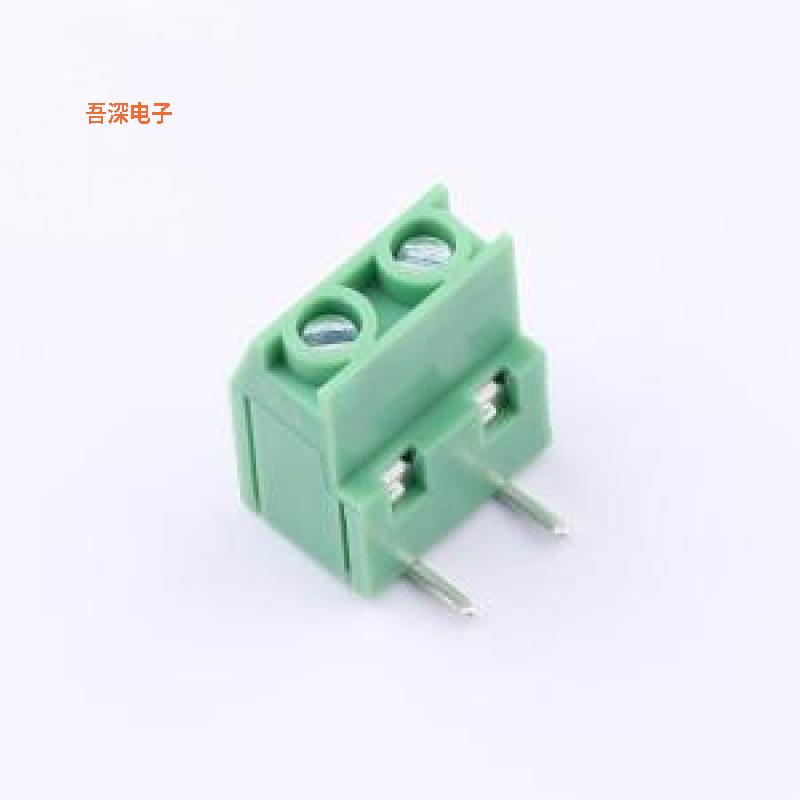 KF129R-7.62-2P |螺钉式接线绿色铜环保一字可拼