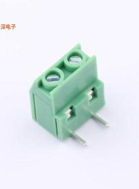 KF129R-7.62-2P |螺钉式接线绿色铜环保一字可拼
